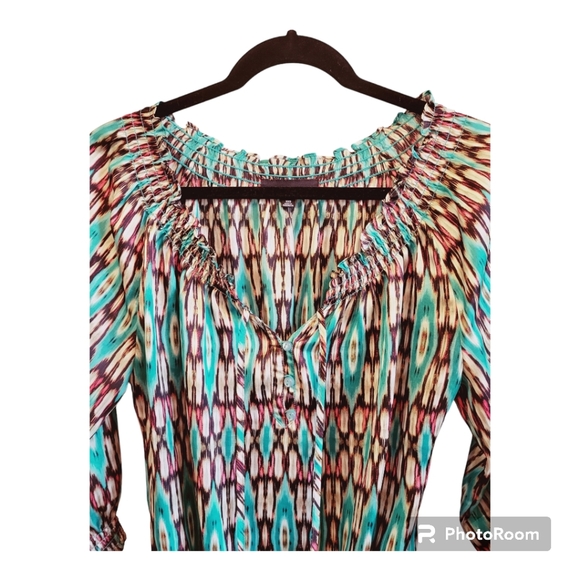 Vintage Jones New York Vibrant Blouse - Picture 4 of 10